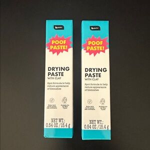 New BPure Poof Paste Drying Paste with clay set bundle